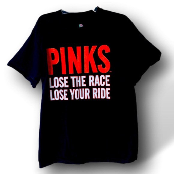 VINTAGE’S pinks graphic tee men’s size large - Picture 1 of 3